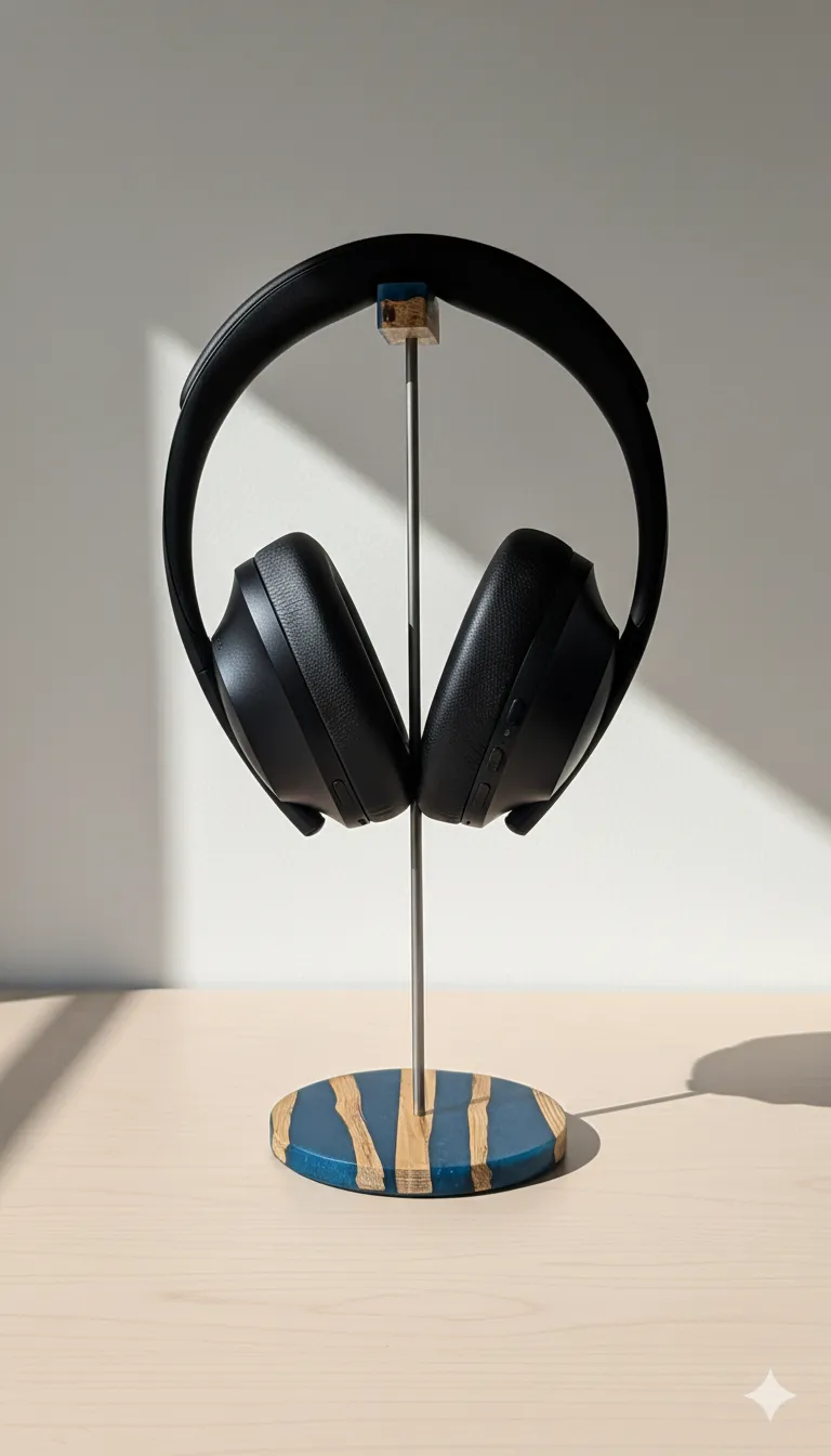 Epoxy Headphone Stand