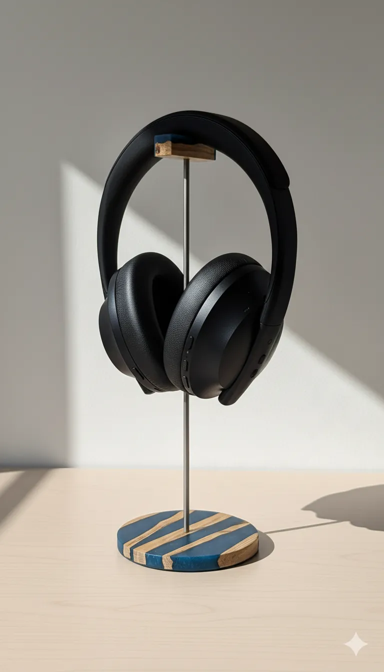 Epoxy Headphone Stand