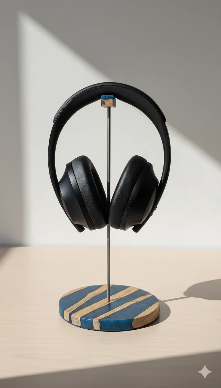 Epoxy Headphone Stand
